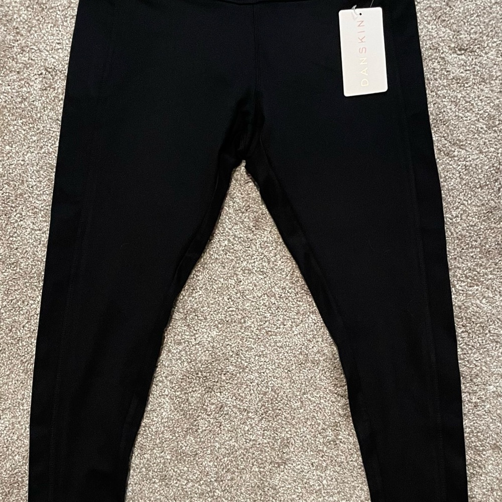 Danskin Black Zip Pocket Leggings
